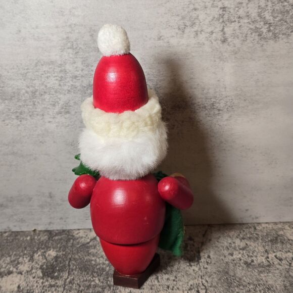 Christian Ulbricht Incense Smoker Santa Claus Germany W Pipe & Tree Erzebirge - Picture 4 of 8